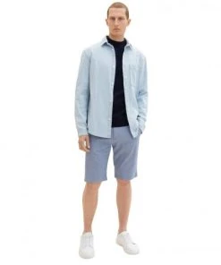 Tom Tailor Hose Slim Chino Bermuda With Belt, Chambray Blue Dobby -Lloyd Gürtel Shop 994b48a7 b154 62a9 a814 c989b0c3c49e 600x600