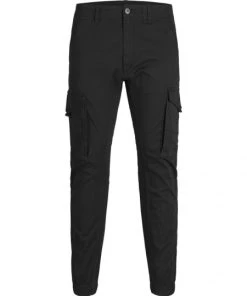 Jack & Jones Hose JJIPAUL JJFLAKE AKM 542 BLACK NOOS, Black