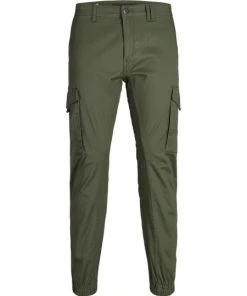 Jack & Jones Hose JJIPAUL JJFLAKE AKM 542 OLIVE NIGHT, Olive Night