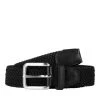 Jack & Jones Gürtel JACSPRING WOVEN BELT NOOS, Black