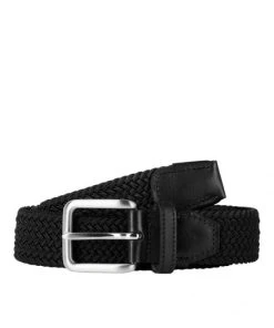 Jack & Jones Gürtel JACSPRING WOVEN BELT NOOS, Black