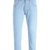 Jack & Jones Jeans JJIFRANK JJORIGINAL CROPPED MF 183, Blue Denim