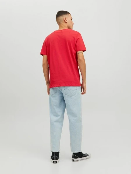 Jack & Jones T-Shirt Halbarm JJECORP LOGO TEE SS O-NECK NOOS, True Red/Play 4 2 Jack & Jones T-Shirt Halbarm JJECORP LOGO TEE SS O-NECK NOOS, True Red/Play 4 – Bild 2