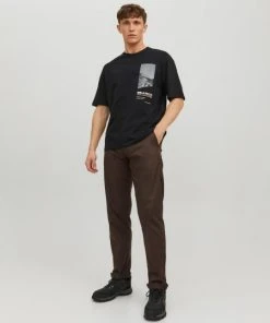 Jack & Jones T-Shirt Halbarm JCOHUNT PHOTO TEE SS CREW NECK, Black -Lloyd Gürtel Shop a09c08ec cb96 ac9e a414 116f7462dda9 600x600