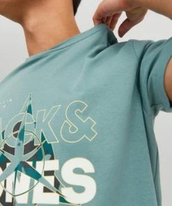 Jack & Jones T-Shirt Halbarm JCOHUNT TEE SS CREW NECK LN, Trellis -Lloyd Gürtel Shop a09c08ec cb96 ac9e a414 116fec1c37a0 600x600