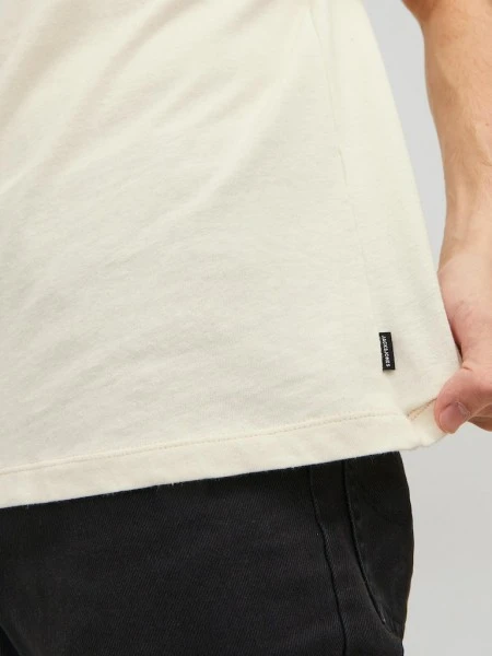 JACK&JONES Premium T-Shirt Halbarm JPRCC SOFT LINEN TEE SS CREW SOLID, Perfect Navy 3 JACK&JONES Premium T-Shirt Halbarm JPRCC SOFT LINEN TEE SS CREW SOLID, Perfect Navy – Bild 3