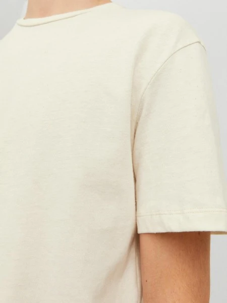 JACK&JONES Premium T-Shirt Halbarm JPRCC SOFT LINEN TEE SS CREW SOLID, Perfect Navy 2 JACK&JONES Premium T-Shirt Halbarm JPRCC SOFT LINEN TEE SS CREW SOLID, Perfect Navy – Bild 2