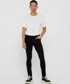 Only & Sons Jeans ONSWARP LIFE SKINNY BLACK PK 9383 N, Black Denim -Lloyd Gürtel Shop afa1802b e877 f5a2 9314 5c3d443ef565KDhvaNzEmV8Ms 600x600