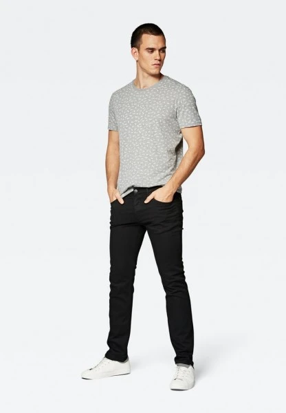 Mavi Jeans YVES, Black Coated Ultra Move 1 Mavi Jeans YVES, Black Coated Ultra Move