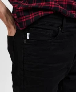 Selected Jeans SLH175-SLIM LEON 24001 BLACK JNS W, Black Denim -Lloyd Gürtel Shop b4d38d3f 8537 92ba 9c14 1d6314f4f35f 600x600