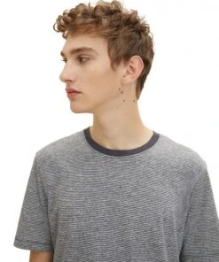 TOM TAILOR Denim T-Shirt Halbarm Longline Stripe T-shirt, Black White Fine Yd Stripe -Lloyd Gürtel Shop b82ad861 9336 4886 a814 022c308a9ed0dVRWhTTK9PffR 600x600