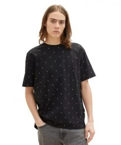 TOM TAILOR Denim T-Shirt Halbarm Relaxed Printed T-shirt, Black Smiley Print 10 TOM TAILOR Denim T-Shirt Halbarm Relaxed Printed T-shirt, Black Smiley Print -Lloyd Gürtel Shop b82ad861 9336 4886 a814 022c648de6ab 600x600