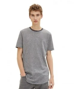 TOM TAILOR Denim T-Shirt Halbarm Longline Stripe T-shirt, Black White Fine Yd Stripe -Lloyd Gürtel Shop b82ad861 9336 4886 a814 022c8cbdaad0POfCkAQsUYFOG 600x600