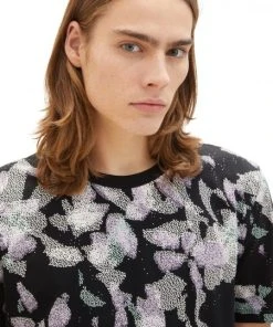 TOM TAILOR Denim T-Shirt Halbarm All Over Printed T-shirt, Dark Abstract Flower Print 11 TOM TAILOR Denim T-Shirt Halbarm All Over Printed T-shirt, Dark Abstract Flower Print -Lloyd Gürtel Shop b82ad861 9336 4886 a814 022cec802ba0 600x600