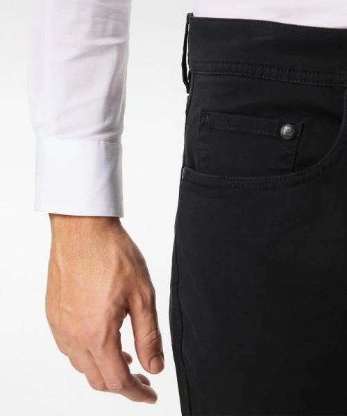 Pierre Cardin Hose Lyon Tapered, SCHWARZ 3 Pierre Cardin Hose Lyon Tapered, SCHWARZ – Bild 3