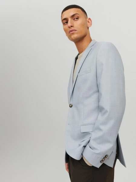 Jack & Jones H-Blazer JPRSOLARIS BLAZER NOOS, Cashmere Blue/SUPER SLIM FIT 6 Jack & Jones H-Blazer JPRSOLARIS BLAZER NOOS, Cashmere Blue/SUPER SLIM FIT – Bild 6
