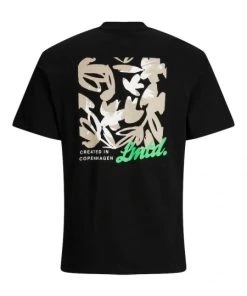 Jack & Jones T-Shirt Halbarm JORCABANA BACK TEE SS CREW NECK LN, Crockery -Lloyd Gürtel Shop b82ad861 9336 4886 a814 362c24b52da8 600x600