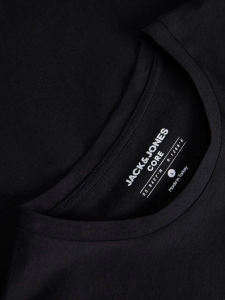 Jack & Jones T-Shirt Halbarm JCOSNAKE TEE SS CREW NECK, Black 4 Jack & Jones T-Shirt Halbarm JCOSNAKE TEE SS CREW NECK, Black – Bild 4