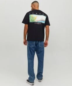 Jack & Jones T-Shirt Halbarm JORLANDSCAPE SS TEE CREW NECK, Black -Lloyd Gürtel Shop b82ad861 9336 4886 a814 362c400bbf3b 600x600