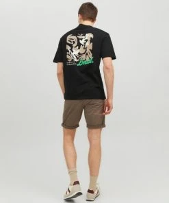 Jack & Jones T-Shirt Halbarm JORCABANA BACK TEE SS CREW NECK LN, Crockery -Lloyd Gürtel Shop b82ad861 9336 4886 a814 362c50c62eab 600x600