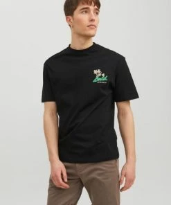 Jack & Jones T-Shirt Halbarm JORCABANA BACK TEE SS CREW NECK LN, Crockery -Lloyd Gürtel Shop b82ad861 9336 4886 a814 362cbc4bccad 600x600