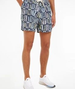 Tommy Jeans Bermuda TJM AOP BEACH SHORT, BLUE -Lloyd Gürtel Shop b82ad861 9336 4886 a814 602ca450ec17 600x600