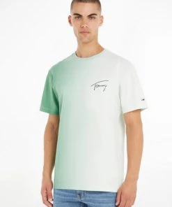 Tommy Jeans T-Shirt Halbarm TJM CLSC DIP DYE SIGNATURE TEE, BLUE -Lloyd Gürtel Shop b82ad861 9336 4886 a814 622c58203a7b 600x600