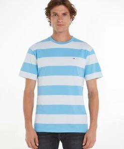 Tommy Jeans T-Shirt Halbarm TJM CLSC TONAL STRIPE TEE, BLUE -Lloyd Gürtel Shop b82ad861 9336 4886 a814 622cc0d75757ucEyoLnXsVRzM 600x600