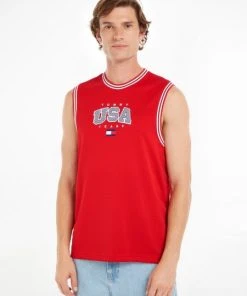 Tommy Jeans Tank-Top TJM OVZ MODERN SPORT TANK, RED -Lloyd Gürtel Shop b82ad861 9336 4886 a814 632c58c5ef1a 600x600