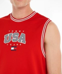 Tommy Jeans Tank-Top TJM OVZ MODERN SPORT TANK, RED -Lloyd Gürtel Shop b82ad861 9336 4886 a814 632cf00b7e12 600x600