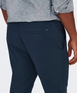 Only & Sons Hose ONSLINUS CROP 0007 COT LIN PNT NOOS, Dark Navy -Lloyd Gürtel Shop b82ad861 9336 4886 a814 8a2ca42f0cb7 600x600
