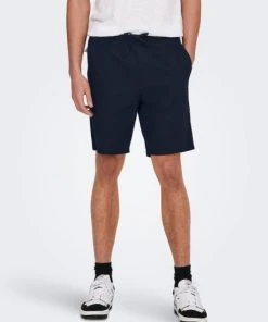 Only & Sons Shorts ONSLINUS 0007 COT LIN SHORTS NOOS, Dark Navy -Lloyd Gürtel Shop b82ad861 9336 4886 a814 8c2cc04168a8nrexsECdtIarY 600x600