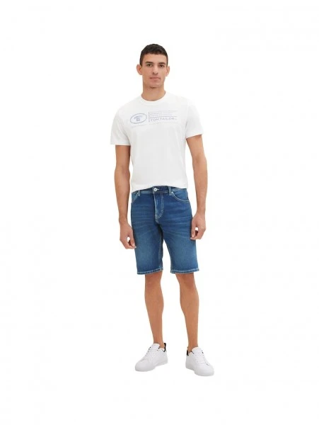 Bermuda TOM TAILOR Josh Shorts, Tinted Blue Denim 4 Bermuda TOM TAILOR Josh Shorts, Tinted Blue Denim – Bild 4