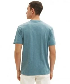 Tom Tailor T-Shirt Halbarm Basic Crewneck T-shirt, Deep Bluish Green -Lloyd Gürtel Shop b82ad861 9336 4886 a814 a32c84ba3852 600x600