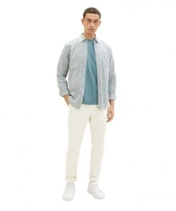 Tom Tailor T-Shirt Halbarm Basic Crewneck T-shirt, Deep Bluish Green -Lloyd Gürtel Shop b82ad861 9336 4886 a814 a32cd8ee3450QJrFWDdhjjoyM 600x600