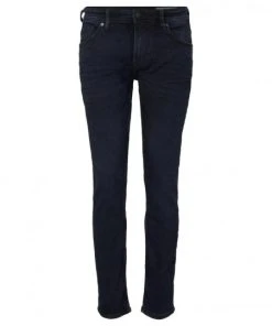 TOM TAILOR Denim Jeans Slim PIERS Blue Black Denim, Blue Black Denim