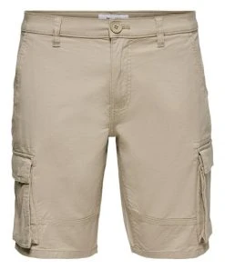 Only & Sons Shorts ONSCAM STAGE CARGO SHORTS PK 6689 N, Chinchilla