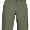 Jack & Jones Shorts JPSTJOE JJCARGO SHORTS LEG, Deep Lichen Green