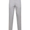 Selected Anzug Hose SLHSLIM-LIAM LT GREY CHK TRS FLEX B, Light Grey Melange/grey