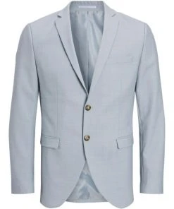 Jack & Jones H-Blazer JPRSOLARIS BLAZER NOOS, Cashmere Blue/SUPER SLIM FIT