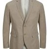JACK&JONES Premium H-Blazer JPRRIVIERA LINEN BLAZER SLIM FIT SN, Beige/SLIM FIT