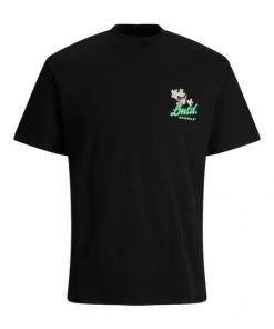 Jack & Jones T-Shirt Halbarm JORCABANA BACK TEE SS CREW NECK LN, Crockery