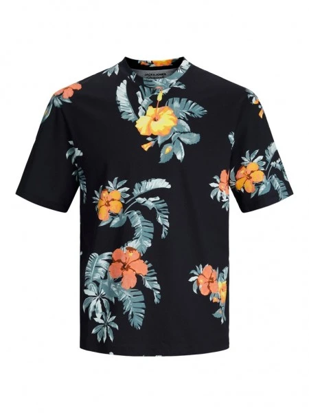 Jack & Jones T-Shirt Halbarm JORFLORES AOP TEE SS CREW NECK SN, Tap Shoe/FLOWERS 1 Jack & Jones T-Shirt Halbarm JORFLORES AOP TEE SS CREW NECK SN, Tap Shoe/FLOWERS