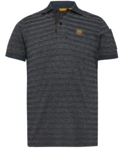 PME Legend Polo Halbarm Short Sleeve Polo Jacquard Pique, Bossa Nova