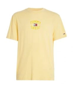 Tommy Jeans T-Shirt Halbarm TJM CLSC ARCHED LOGO TEE, YELLOW