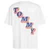 Tommy Jeans T-Shirt Halbarm TJM SKATE COLLEGE POP TEE, WHITE