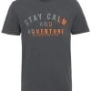 Camel Active T-Shirt Halbarm T-Shirt 1/2Arm, Shadow Grey