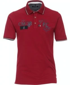 CASAMODA Polo Halbarm Polo, 964 Pflaume