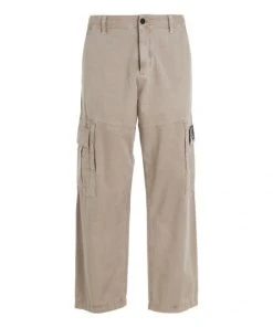 Calvin Klein Sweat Unterteil MINERAL DYE CARGO PANT, GREY