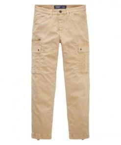 Tom Tailor Hose Regular Cargo Pants, Caramel Beige